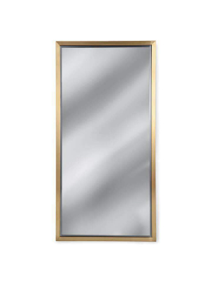 Rectangle Mirror (natural Brass)