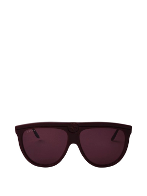 Gucci Eyewear Aviator Frame Sunglasses