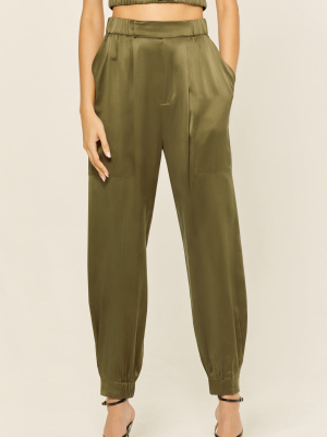 Neha Pant - Khaki Green