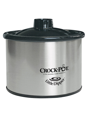 Crock-pot 16 Oz. Little Dipper Food Warmer - Silver 32041-c-np