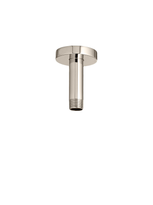 American Standard 1660.103 3" Ceiling Shower Arm With Flange - Polished Nickel