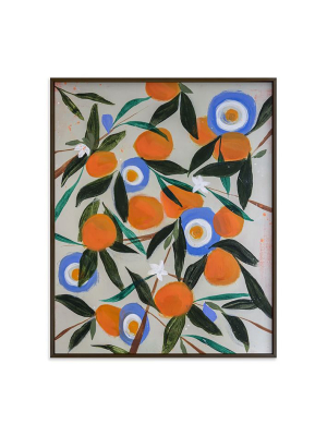 Minted For West Elm - Orange Trees