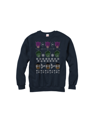 Men's Marvel Ugly Christmas Avengers Sweatshirt