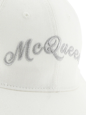 Alexander Mcqueen Logo Baseball Cap