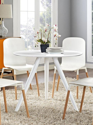 Tulip Style Tripod Base 36" Dining Table