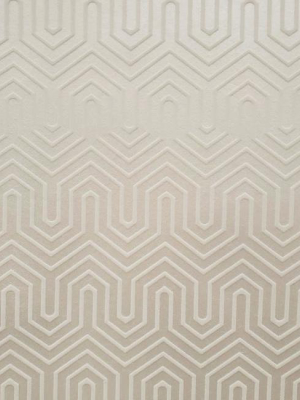 Labyrinth Wallpaper In Pearl And White From The Geometric Resource Collection By York Wallcoverings