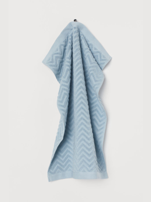 Jacquard-patterned Hand Towel