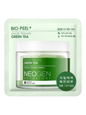 Neogen Dermalogy Bio-peel Gauze Peeling Green Tea 0.31 Fl.oz / 9.5ml (1 Pad)