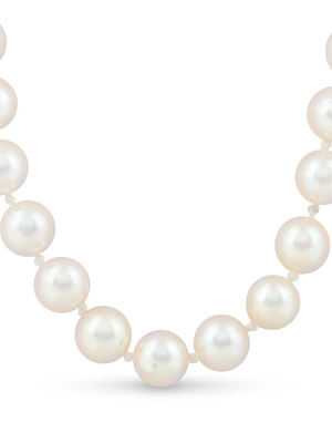 Pompeii3 16" 14k Yellow Gold Freshwater Cultured Pearl Necklace 5-5.5mm