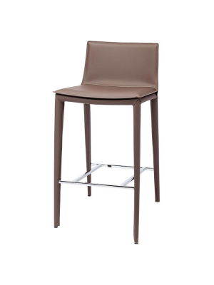 Nuevo Palma Bar Stool - Mink