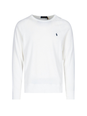 Polo Ralph Lauren Logo Embroidered Crewneck Sweatshirt