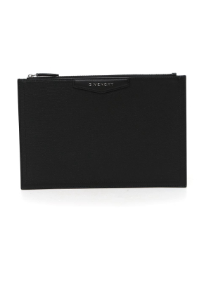 Givenchy Antigona Zipped Clutch Bag