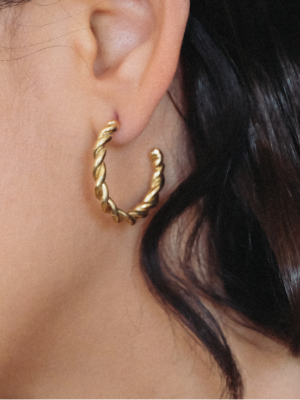 Interlaced Hoops - Medium