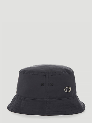 Rick Owens X Champion Logo Patch Bucket Hat