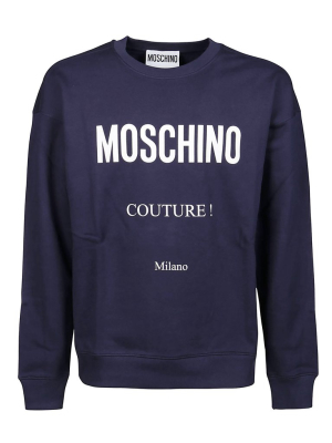 Moschino Logo Printed Sweatshirt