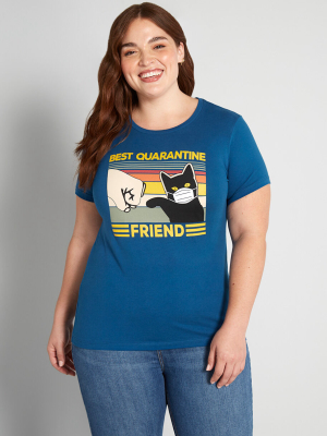 Best Quarantine Buddies Forever Graphic Tee