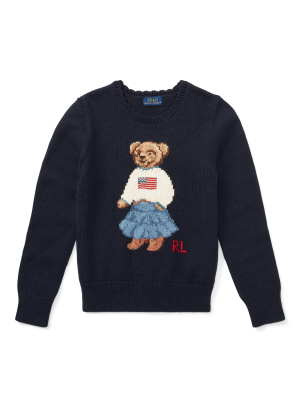 Polo Bear Cotton Sweater