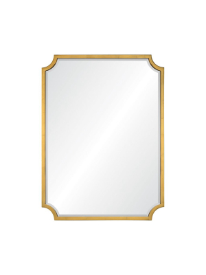 Thomas Mirror In Brass