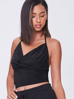 Cowl Halter Top