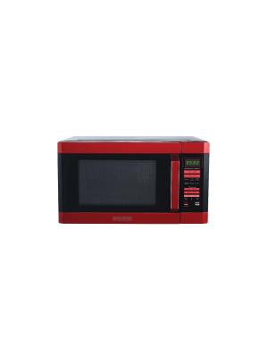 Black+decker 1.6 Cu Ft 1100w Microwave Oven Red