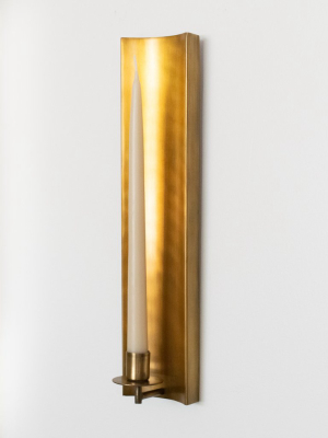 Elongated Taper Sconce