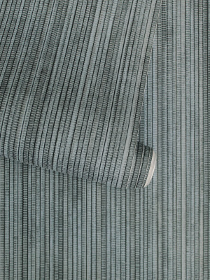 Tempaper Chambray Grasscloth Removable Wallpaper