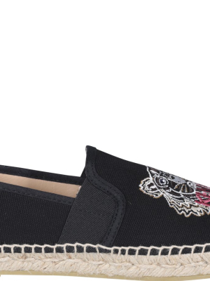 Kenzo Tiger Embroidered Espadrilles