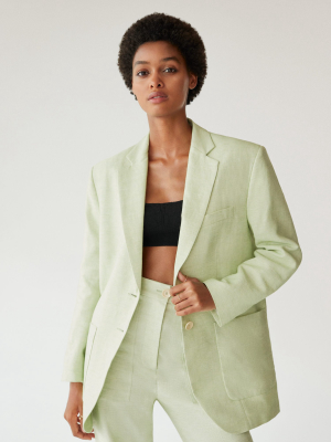 Linen Blazer Suit