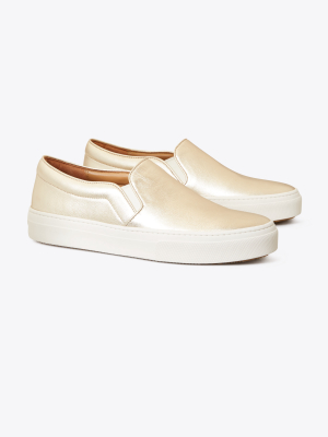 Slip-on Metallic Sneaker