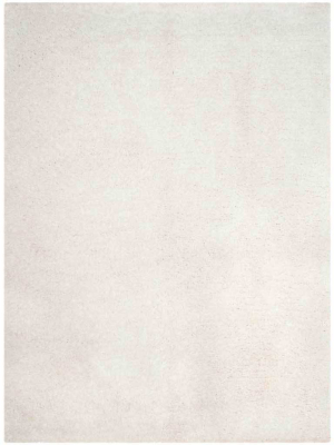 Florence Shag White Area Rug