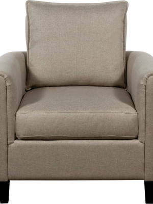 Jackson Rolled Arm Accent Chair - Serta