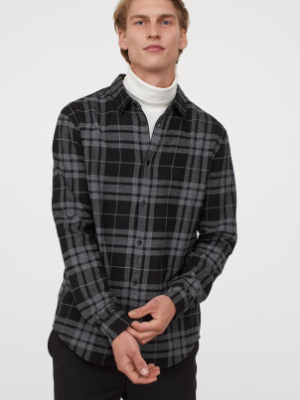 Regular Fit Checked Shirt