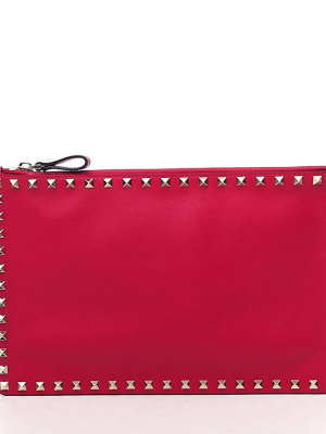 Valentino Garavani Rockstud Zipped Pouch