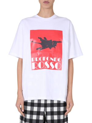 Msgm X Dario Argento Graphic Print T-shirt