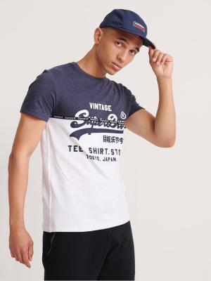 Shirt Shop Split Panel T-shirt