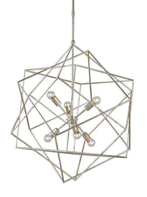 Aerial Silver Chandelier