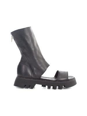 Guidi Zipped Mid-calf Sandals