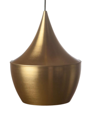 Mid Century Beat Light Fat - Brass