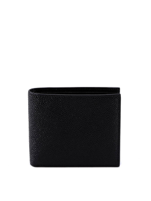 Thom Browne Pebble Textured Bifold Wallet