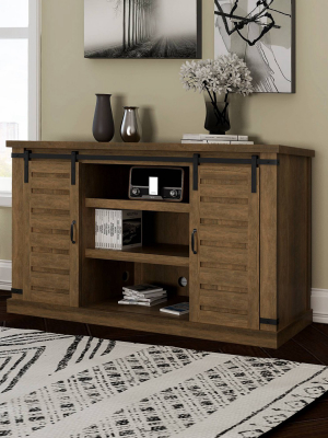 Brighton Media Console Table Brown - Rst Brands