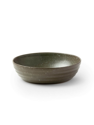 Blue Pheasant Hayes Serving Bowls - Gray Salt Glaze