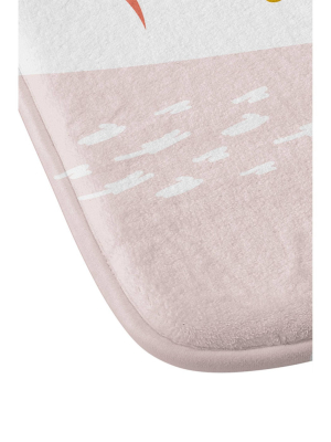 Hello Twiggs Memphis Memory Foam Bath Mat Pink - Deny Designs