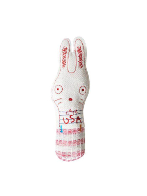 Doodle Rattle Plush - Bunny