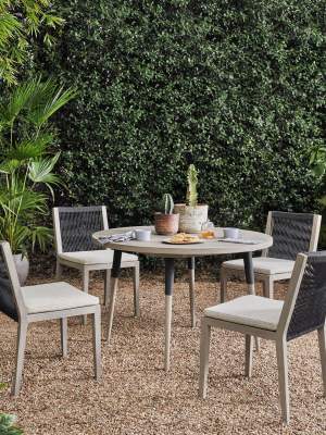 Sherwood Outdoor Dining Chair-grey