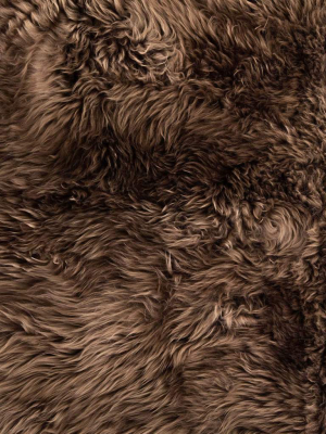 Lalo Lambskin Rug, Taupe