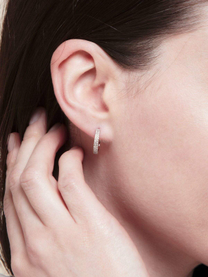 Nevaeh Rhodium Earrings