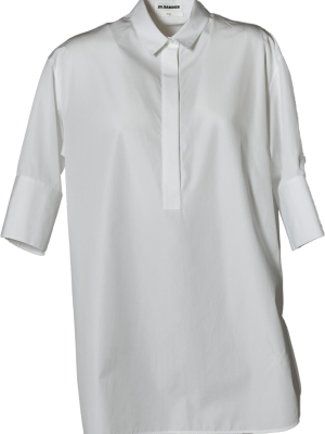 Jil Sander Poplin Short-sleeve Shirt