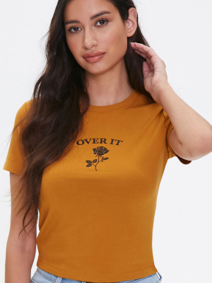 Over It Graphic Tee