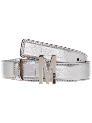 Moschino M Buckle Belt