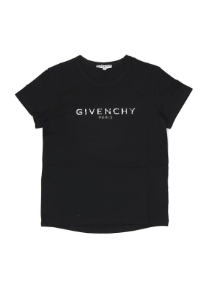 Givenchy Kids Logo Printed T-shirt